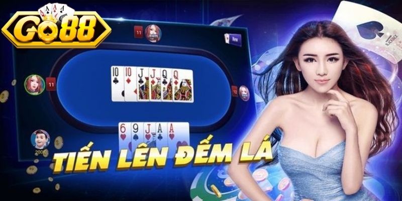 Game tiến lên đếm lá Go88 khá hấp dẫn hiện nay